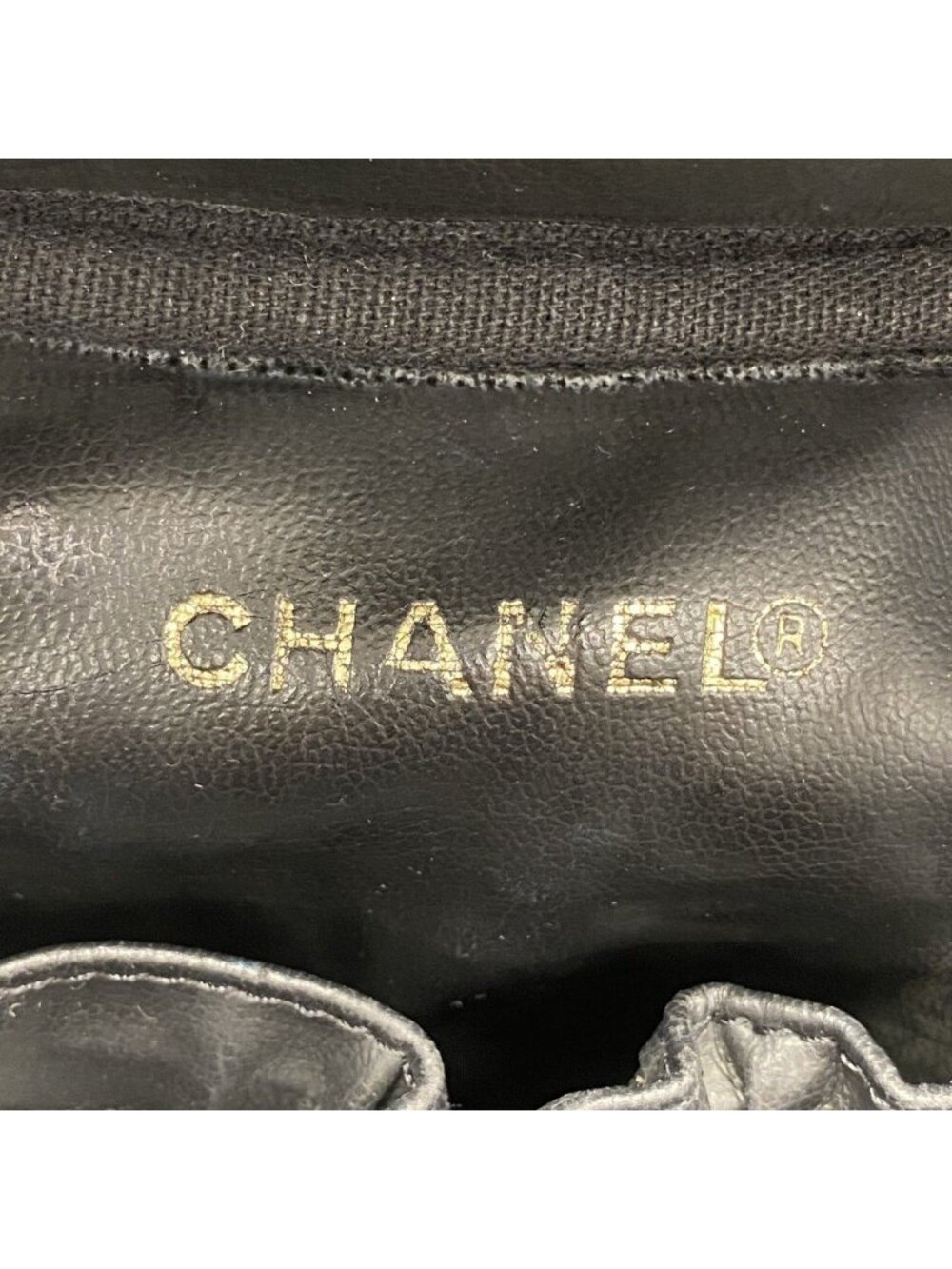 Chanel Vanity Bag Caviar Leather Black Gold - Picture 5 of 10